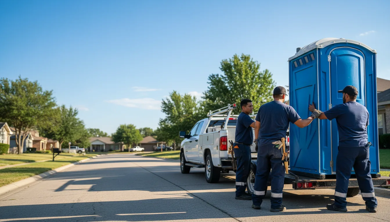 Portable Toilet Rental in New Douglas, IL near me